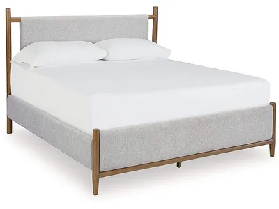 Lyncott Queen Upholstered Panel Bed