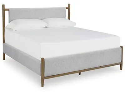 Lyncott King/California King Upholstered Headboard/Footboard/Slats