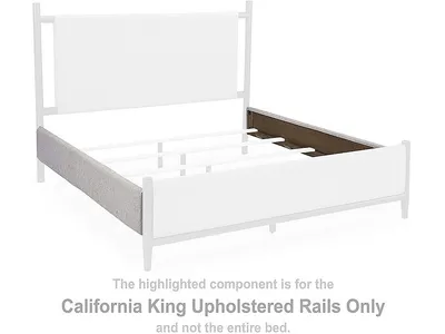 Lyncott California King Upholstered Rails
