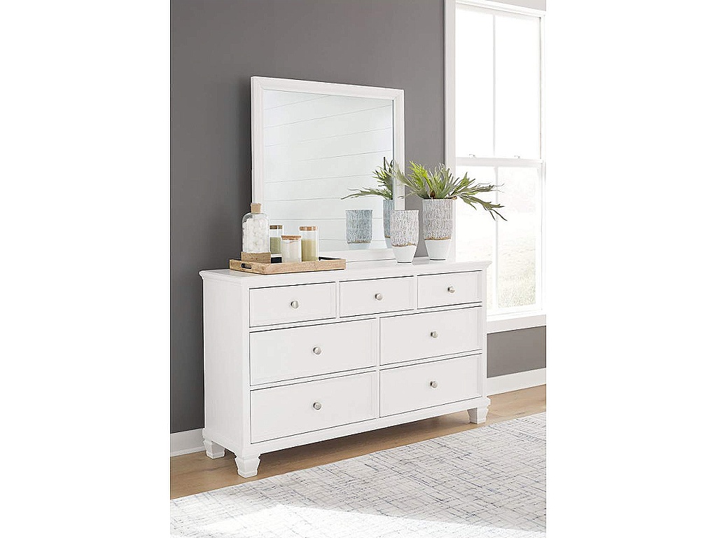 Fortman Dresser and Mirror - image 1
