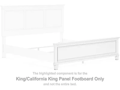 Fortman King/California King Panel Footboard