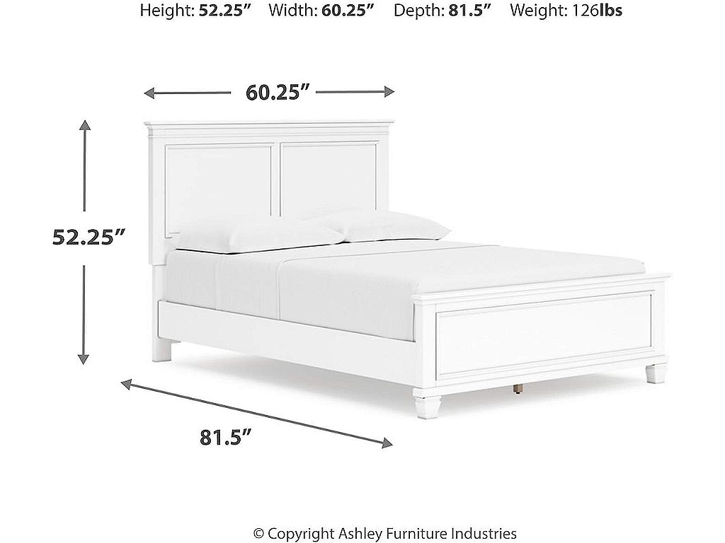 Fortman Full Panel Bed, Dresser and Mirror - image 12