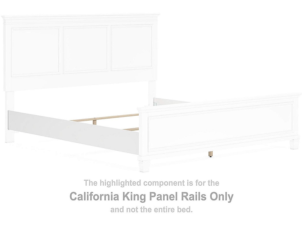 Fortman California King Panel Rails - image 1
