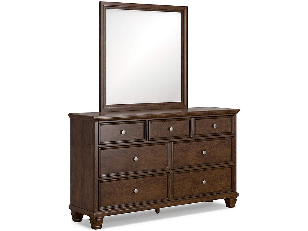 Danabrin Queen Panel Bed, Dresser and Mirror - image 1