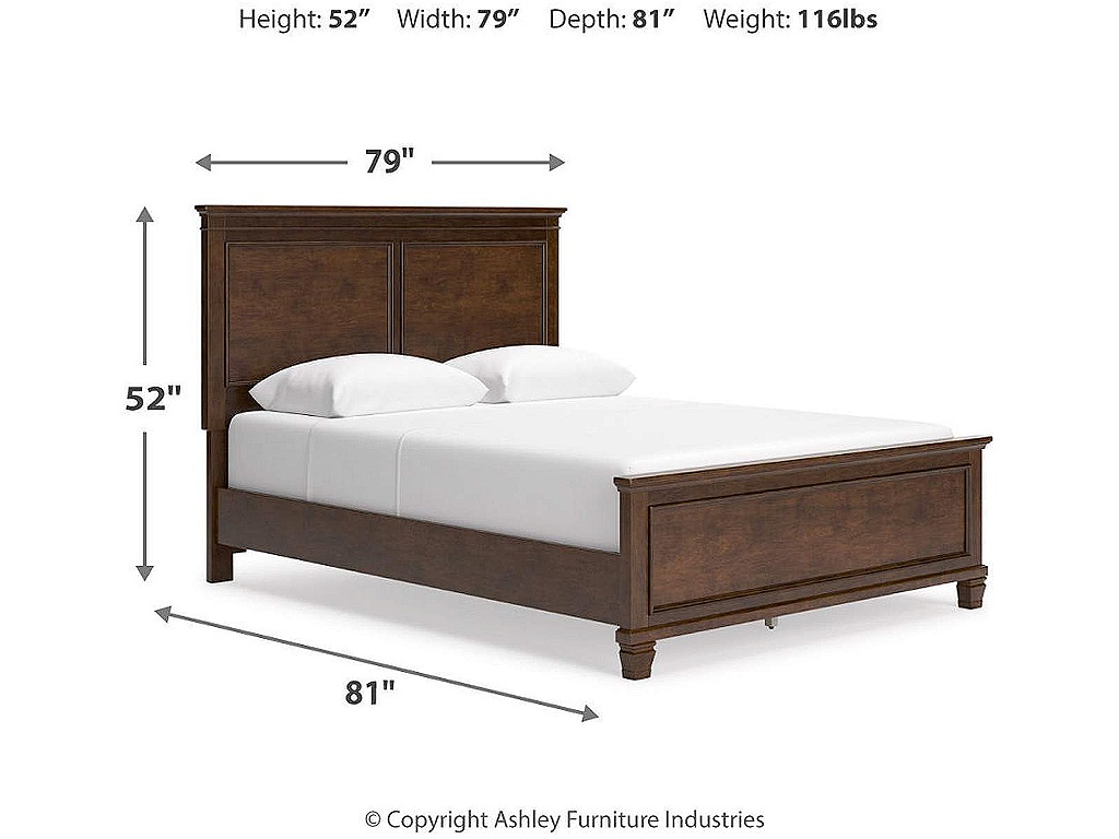 Danabrin Queen Panel Bed, Dresser and Mirror - image 4