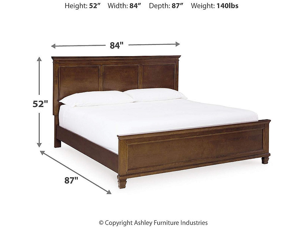 Danabrin King Panel Bed, Dresser and Mirror - image 12