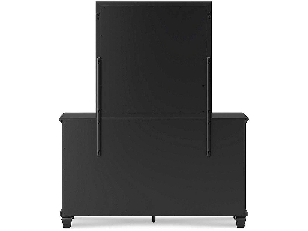 Lanolee California King Panel Bed, Dresser and Mirror - image 5