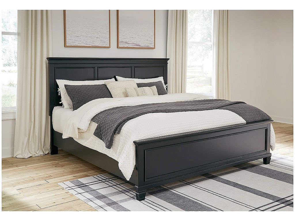 Lanolee King Panel Bed - image 1