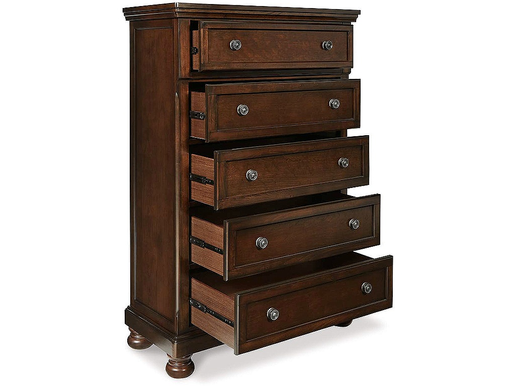 Porter King Panel Bed, Chest and 2 Nightstands - image 7