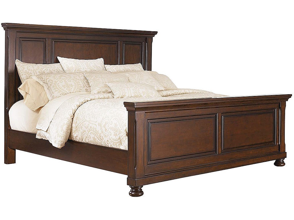 Porter Queen Panel Bed, Dresser, Mirror, Chest and 2 Nightstands - image 1