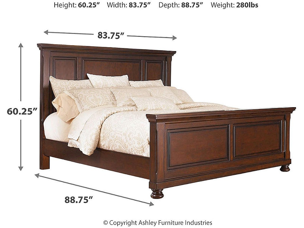 Porter King Panel Bed, Chest and 2 Nightstands - image 13