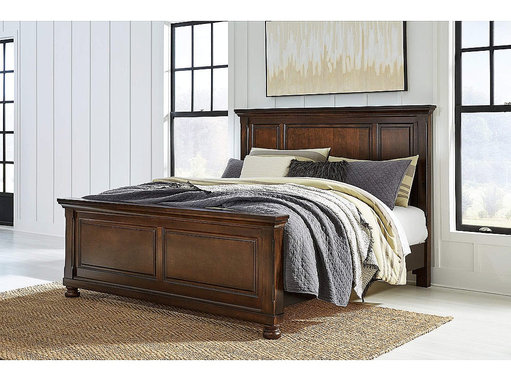 Porter King Panel Bed, Dresser, Mirror, Chest and Nightstand - image 20