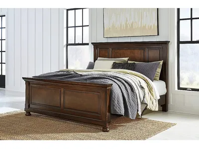 Porter King Panel Bed, Dresser and Mirror