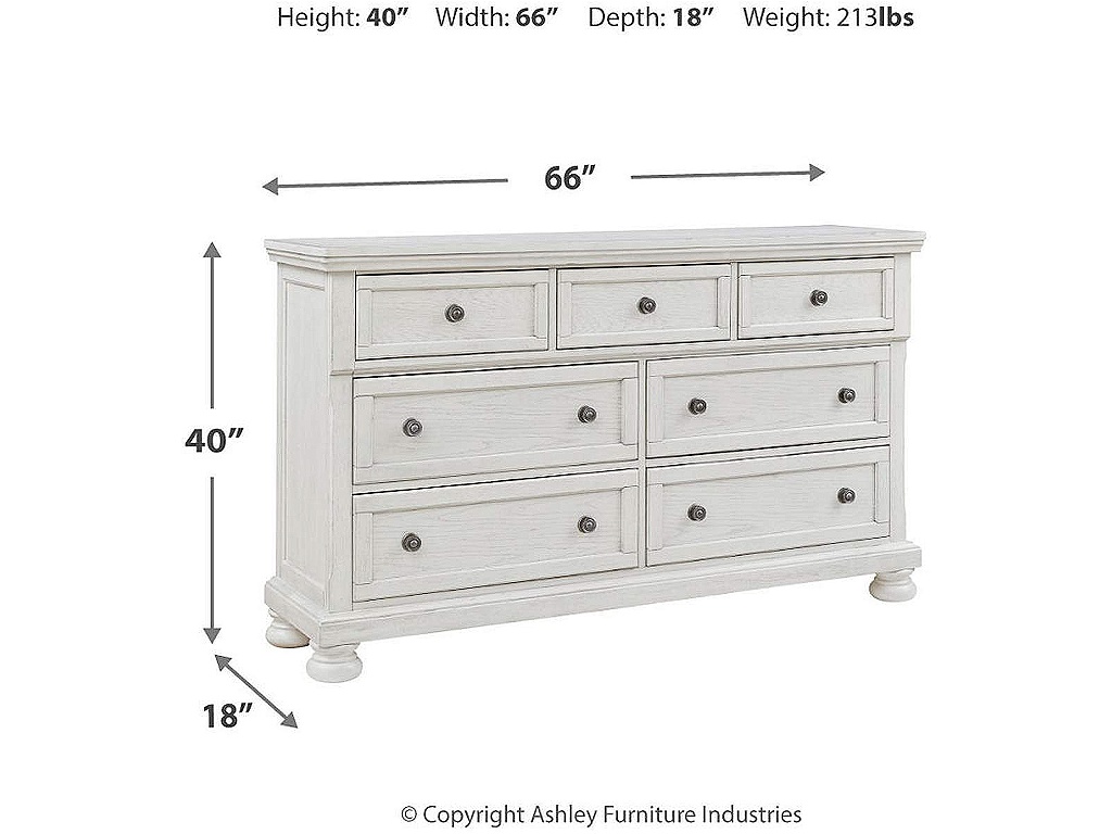 Robbinsdale Twin Sleigh Storage Bed and Dresser - image 8