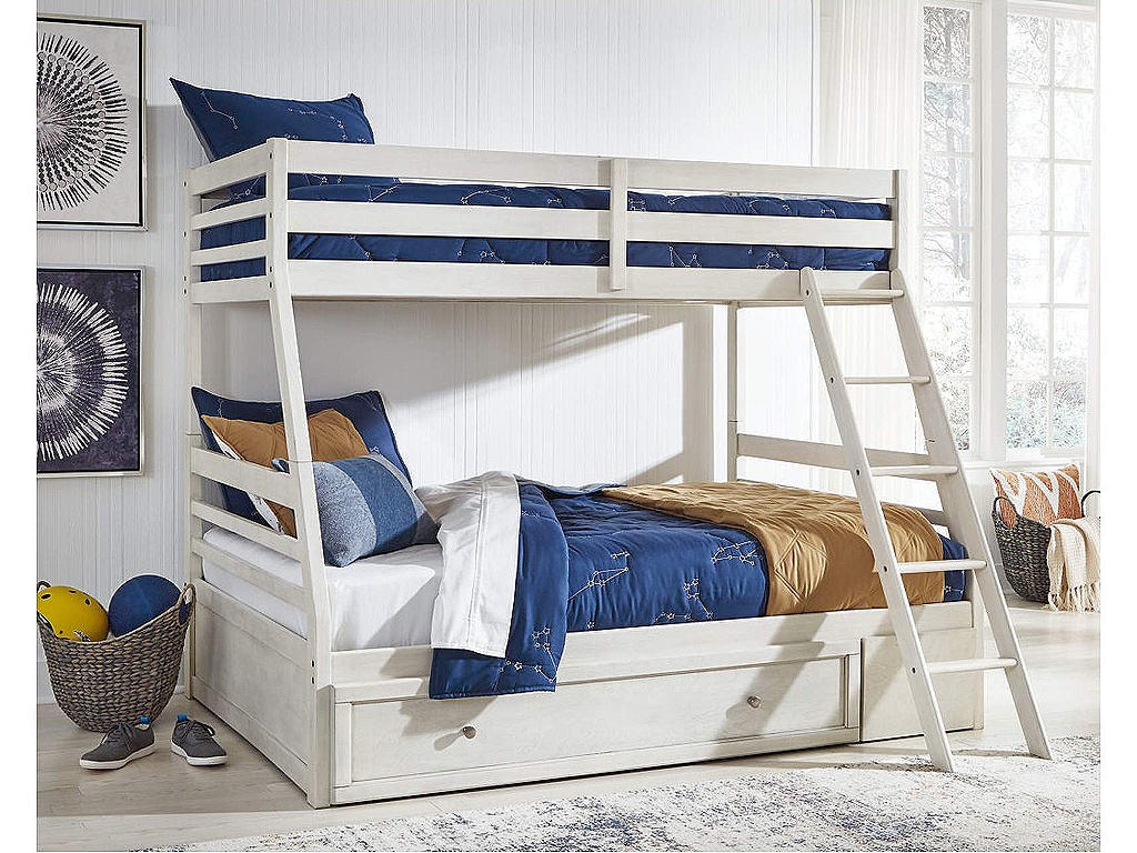 Robbinsdale Twin over Full Bunk Bed with Storage - image 1