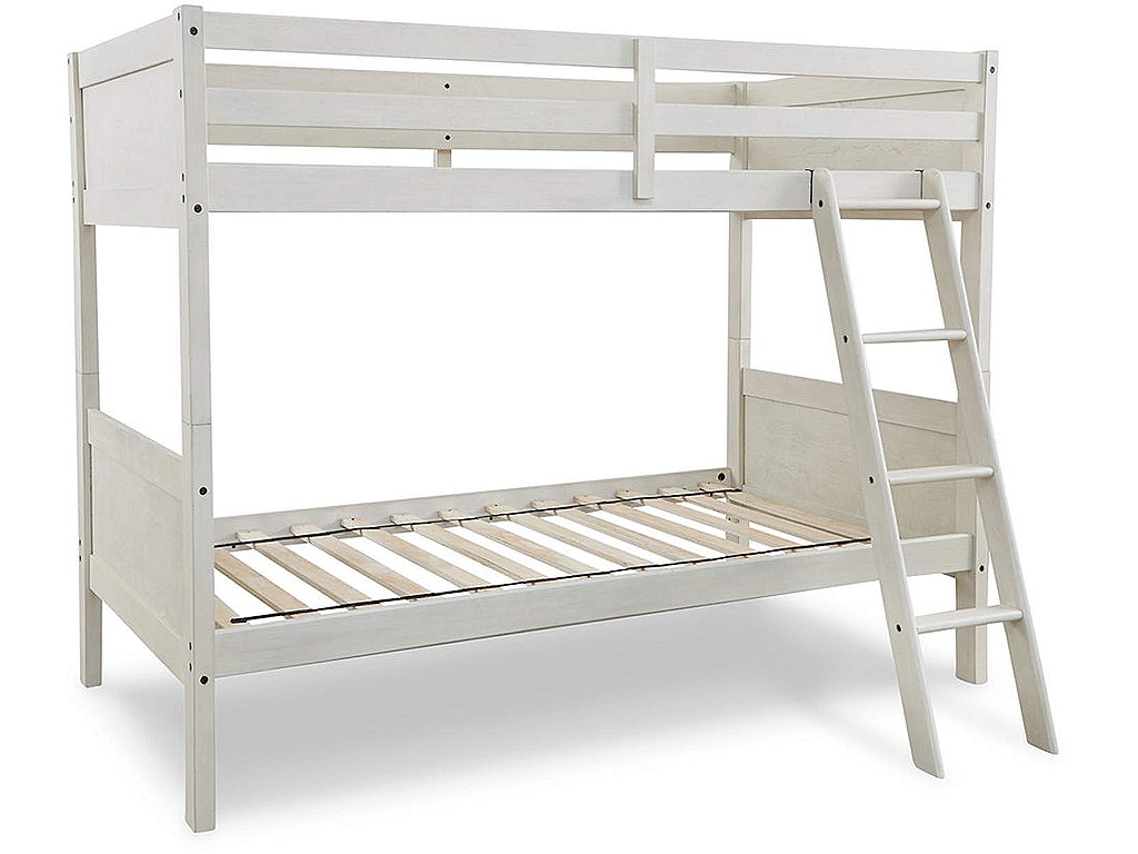 Robbinsdale Twin/Twin Bunk Bed with Ladder - image 2