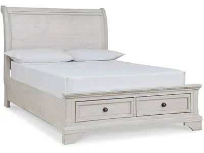 Robbinsdale Full Sleigh Storage Bed