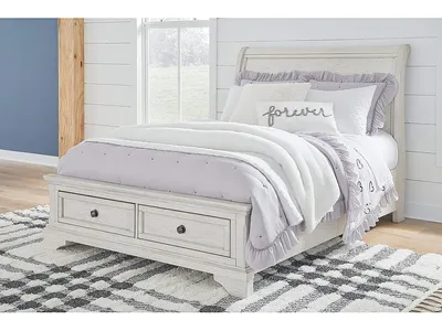 Robbinsdale Full Sleigh Storage Bed