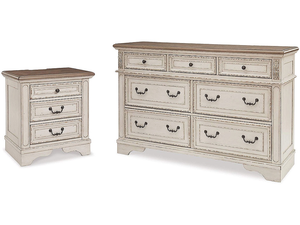 Realyn Dresser and 2 Nightstands - main image