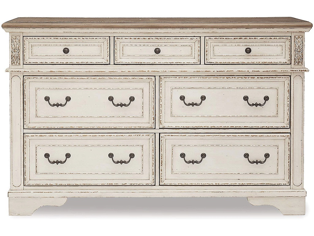 Realyn King Storage Bed, Dresser, Chest and 2 Nightstands - image 1
