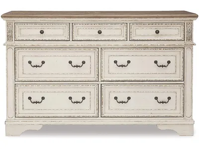 Realyn King Storage Bed, Dresser and Nightstand - Alternative View