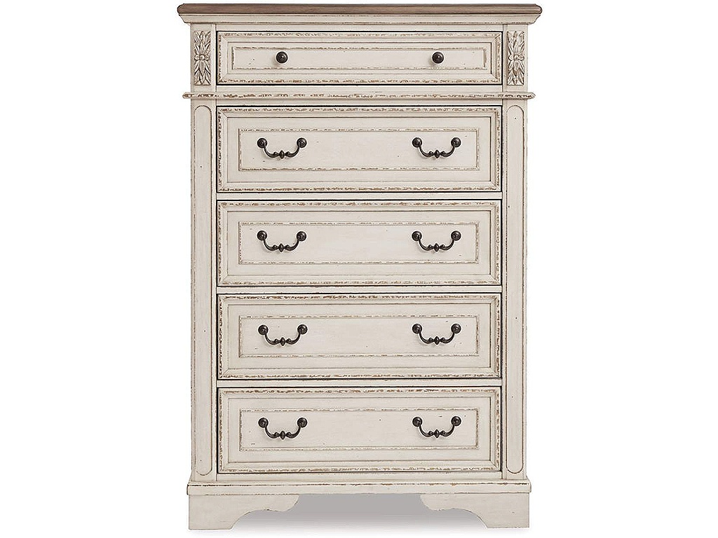 Realyn King Storage Bed, Dresser, Chest and 2 Nightstands - image 3