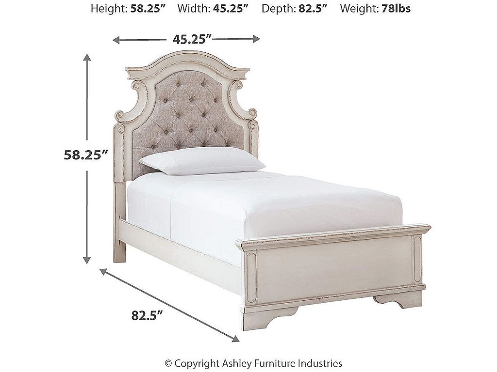 Realyn Twin Panel Bed - image 3