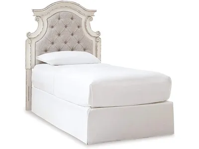 Realyn Twin Upholstered Panel Headboard