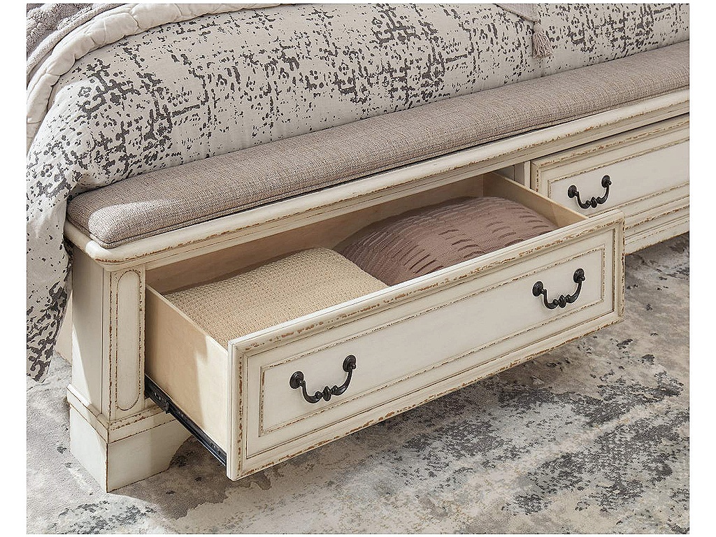 Realyn Queen Upholstery Panel Bed, Dresser, Chest, Nightstand, and Vanity Set - image 34