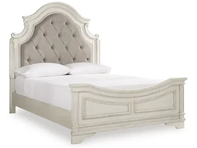 Realyn Queen Upholstered Panel Headboard