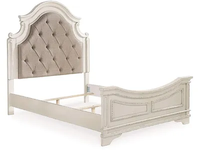 Realyn Queen Upholstered Panel Bed