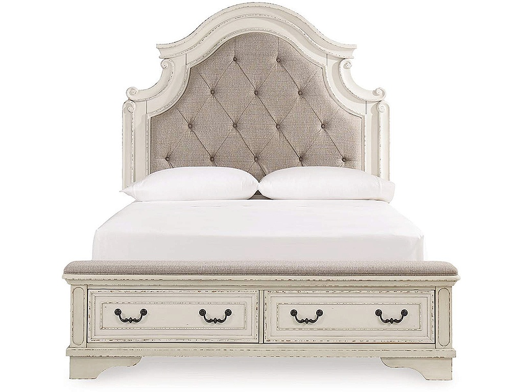 Realyn Queen Storage Bed, Dresser and Mirror - image 4