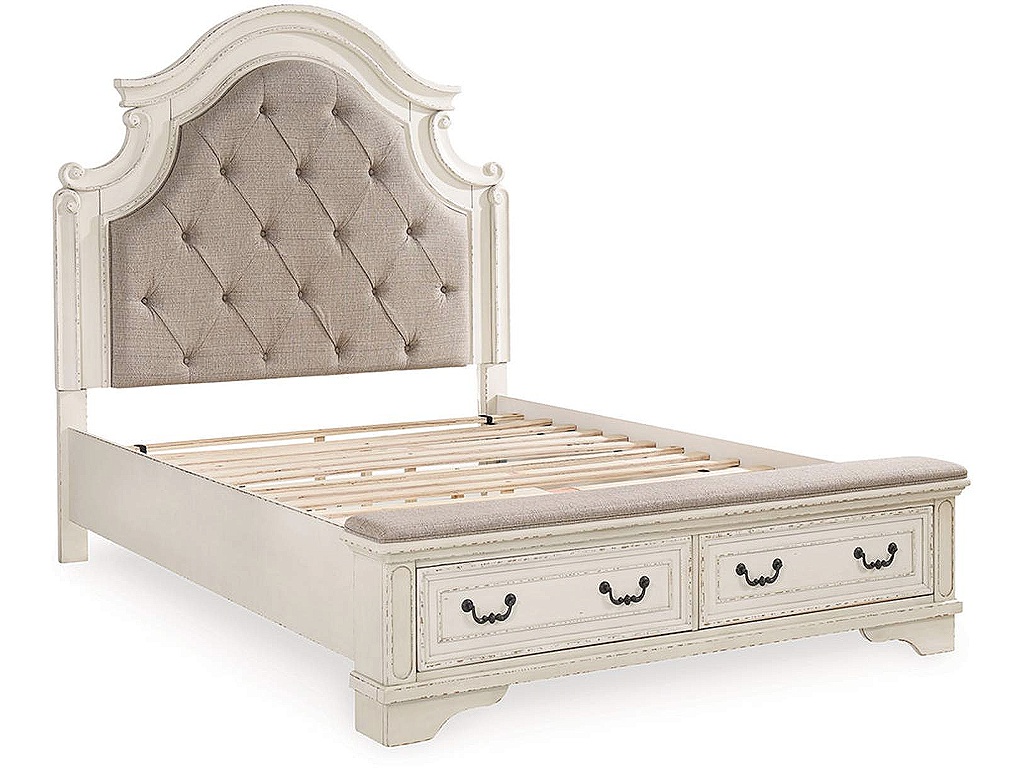 Realyn Queen Storage Bed, Dresser and Mirror - image 3