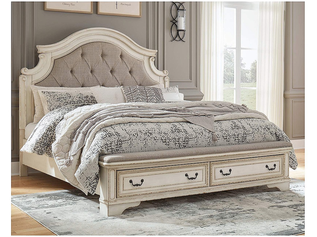 Realyn California King Upholstered Bed - image 1