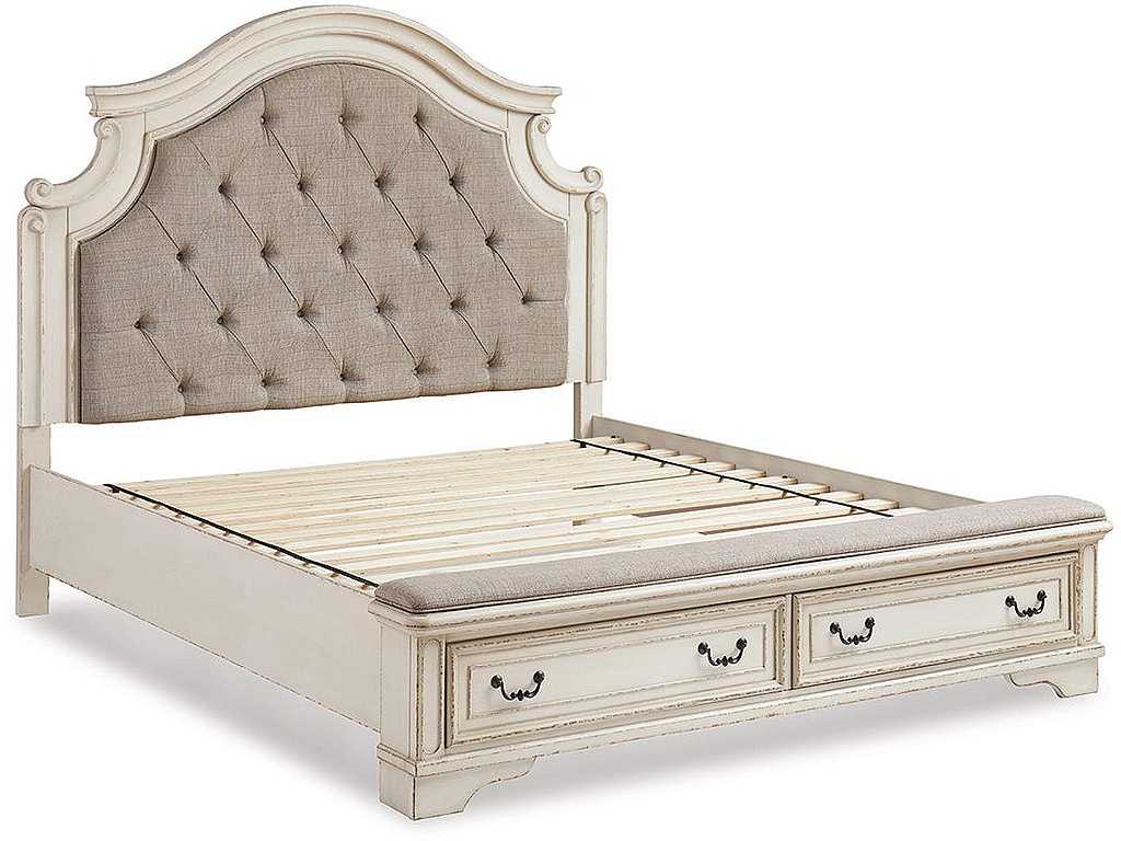 Realyn King Storage Bed, Dresser, Chest and 2 Nightstands - image 8