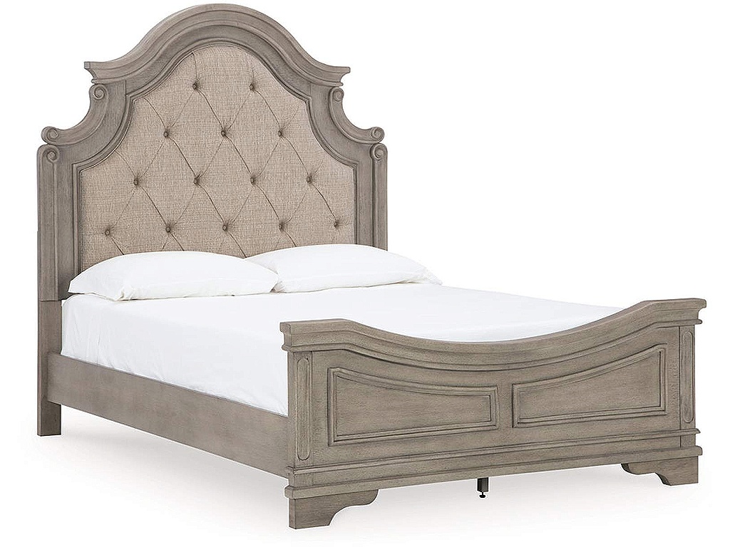 Lodenbay Queen Upholstered Panel Bed, Dresser, Mirror, Chest and Nightstand - image 7