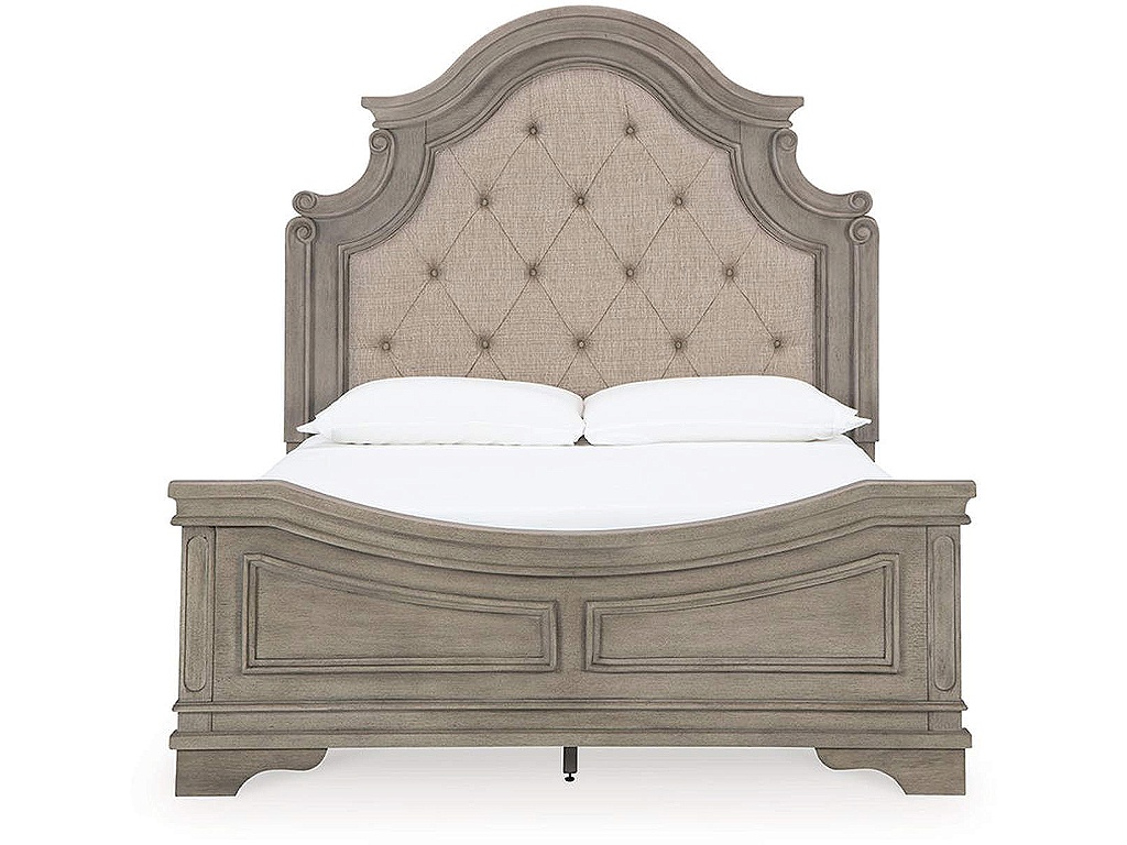 Lodenbay Queen Upholstered Panel Bed, Dresser, Mirror, Chest and Nightstand - image 9