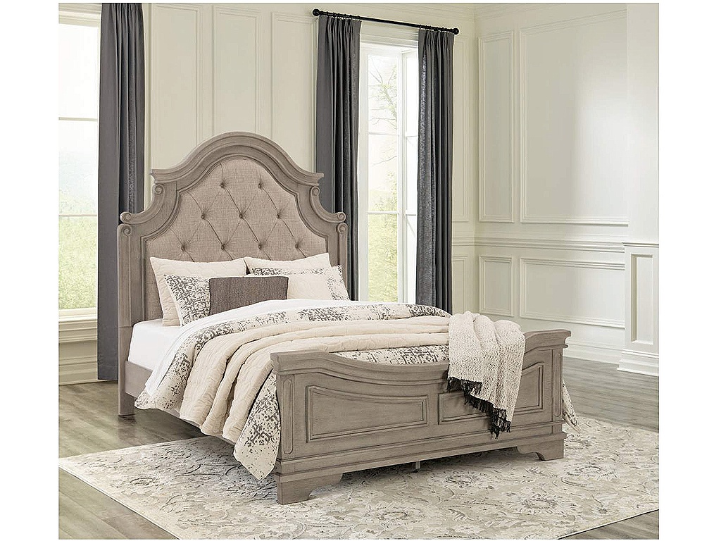 Lodenbay King Upholstered Panel Bed, Dresser, Mirror, Chest and Nightstand - image 16