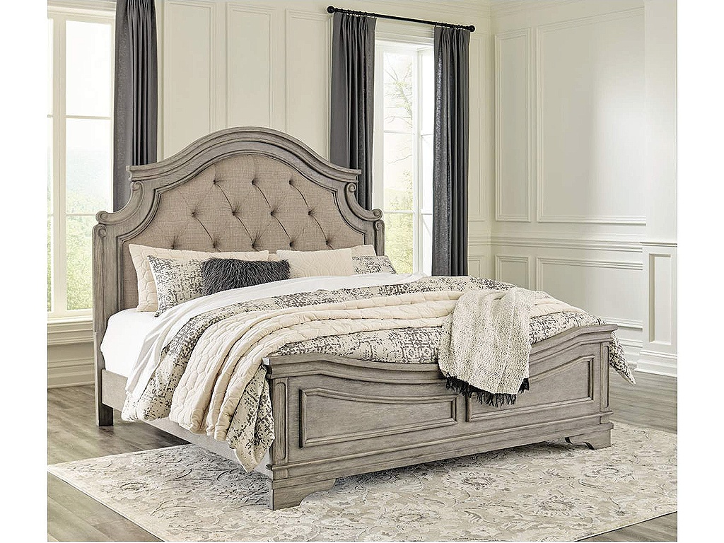 Lodenbay King Upholstered Panel Bed, Dresser, Mirror, Chest and Nightstand - image 17