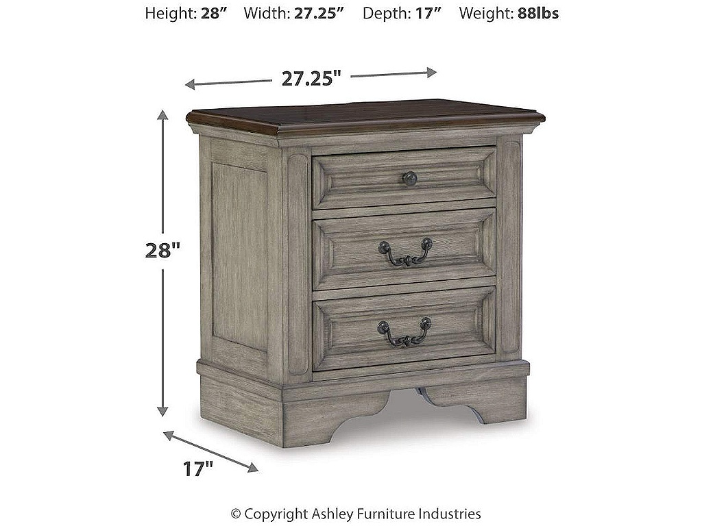 Lodenbay Queen Upholstered Panel Bed, Dresser, Mirror, Chest and Nightstand - image 18