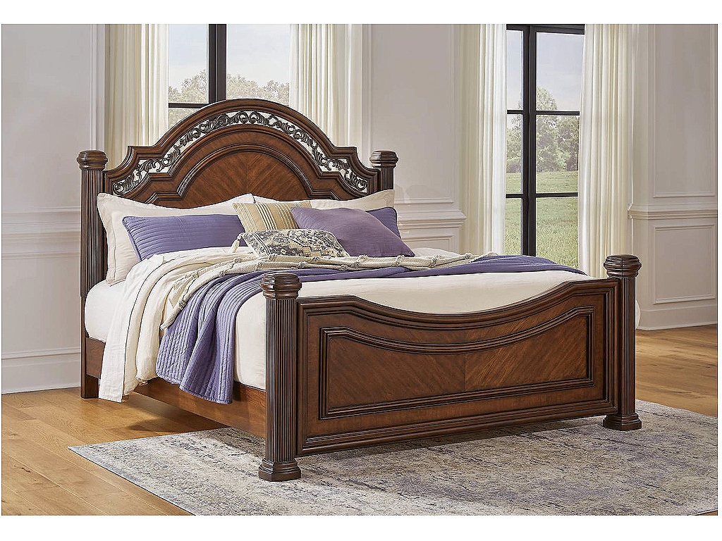 Lavinton California King Poster Bed - image 1
