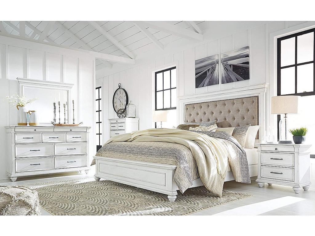 Kanwyn King Panel Bed - image 9