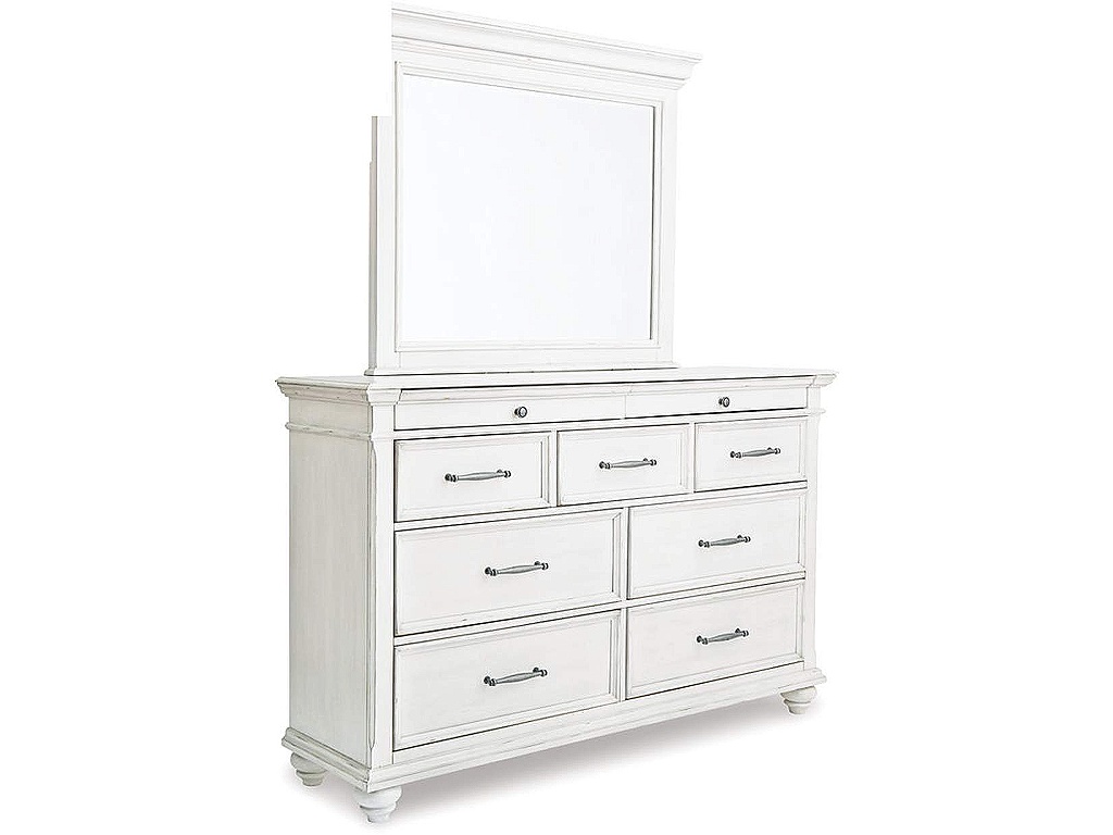 Kanwyn King Panel Bed, Dresser, Mirror and Nightstand - image 2