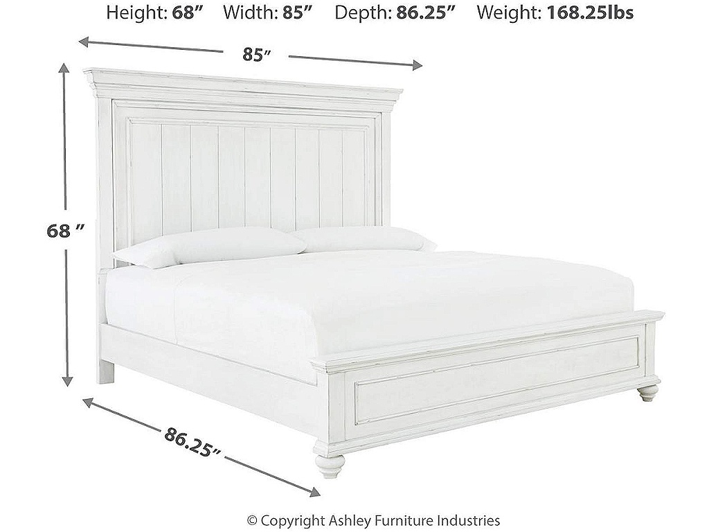 Kanwyn California King Panel Bed - image 3