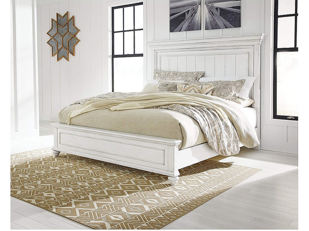 Kanwyn King Panel Bed, Dresser, Mirror and Nightstand - image 14