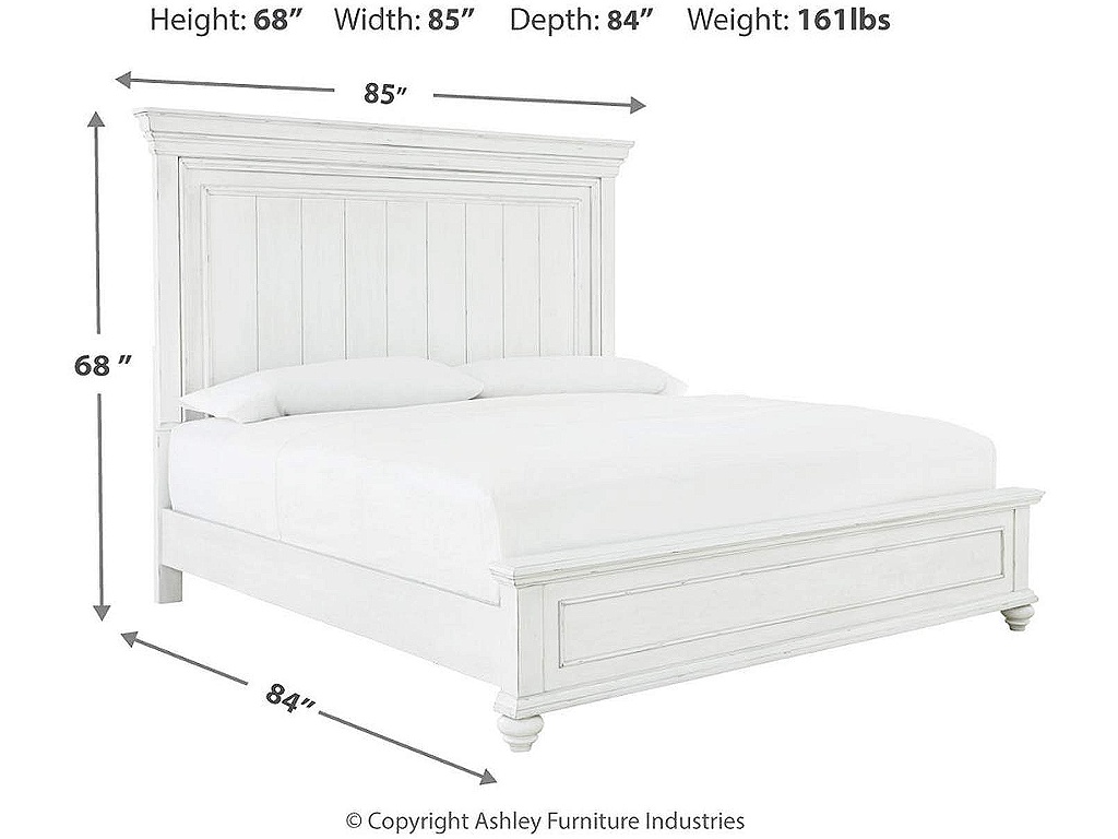 Kanwyn King Panel Bed, Dresser, Mirror and Nightstand - image 11
