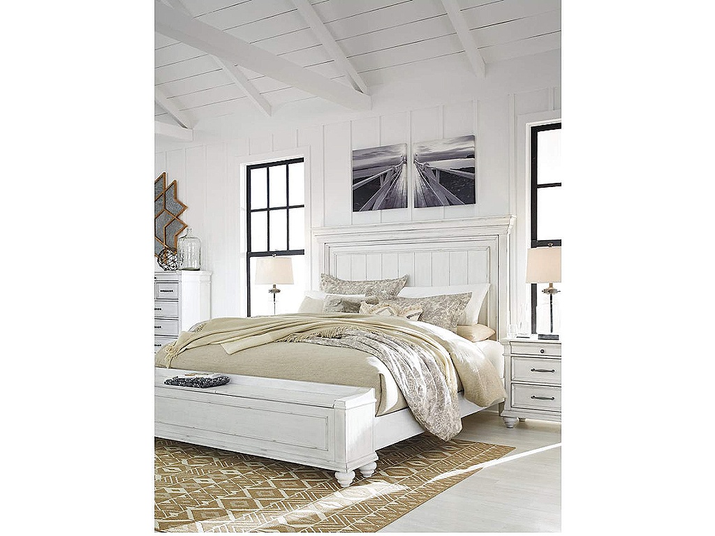 Kanwyn King Panel Bed with Storage Bench - image 12