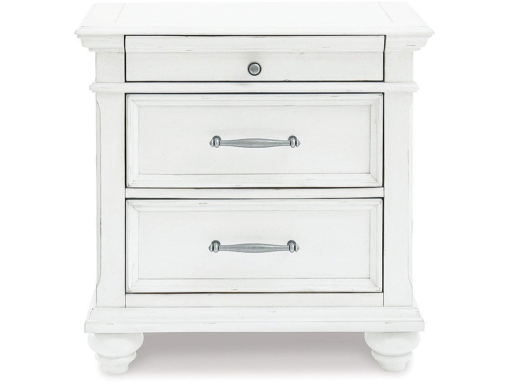 Kanwyn King Panel Bed, Dresser, Mirror and Nightstand - image 8