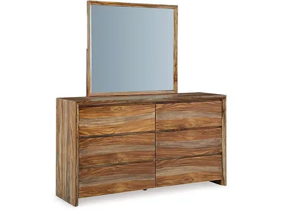 Dressonni Queen Panel Bed, Dresser and Mirror - Alternative View