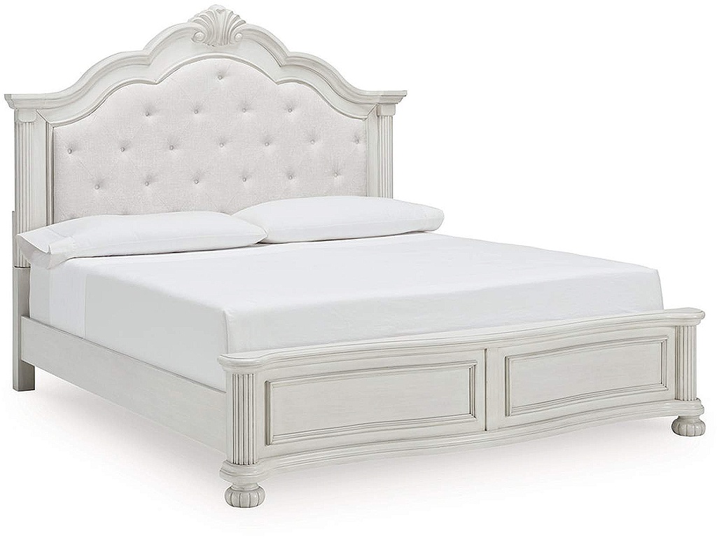 Montelaine King Upholstered Panel Bed - main image